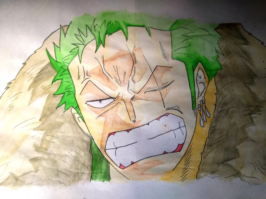 Anime Zoro artwork