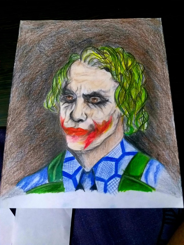 Colored Joker artwork